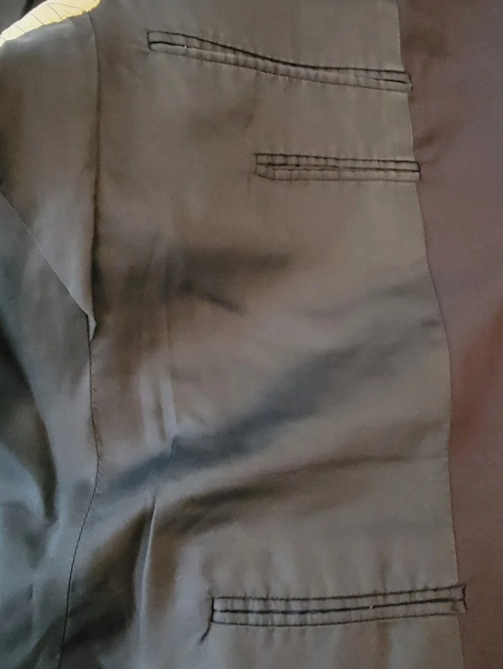 VTG L.L.Bean Beige Two-Button Travel Coat Mens Sz 48Tall Old Money Business